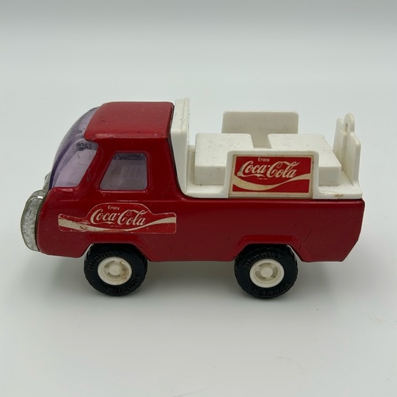 Vintage Buddy Coca Cola Red Toy Truck. - Picture 3 of 11